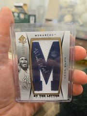 2012-13 SP MARK WEST AUTO /100 BY THE LETTER PATCH OLD DOMINION MONARCHS !