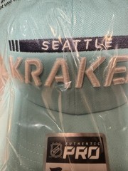 Men&rsquo;s Fanatics Light Blue Seattle Kraken Authentic Pro Rink Hockey Nhl Hat NWT