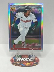 2026 Topps Chrome 1991 Design #91CB-9 Jose Ramirez Chrome Refractor Guardians
