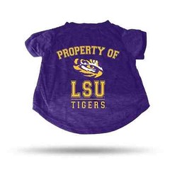 LOUISIANA STATE LSU TIGERS DOG CAT PROPERTY OF T SHIRT PREMIUM COTTON CHOOSE SZ