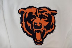 All Sport Couture NFL Womens Chicago Bears Wildkat White Shirt NWT XS