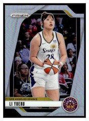 2024 Panini Prizm WNBA Silver Prizms 23 Li Yueru Los Angeles Sparks