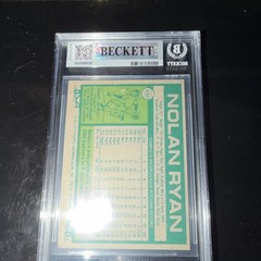 1977 Topps Nolan Ryan #650 California Angels MLB Topps Beckett Graded Too Low