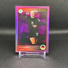 LEA SCHULLER 37/75 Pink Refractor – 2025 Topps Merlin Women&rsquo;s EURO – Germany