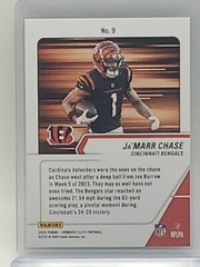 2024 Panini Elite Full Throttle Ja&rsquo;Marr Chase #9 Bengals