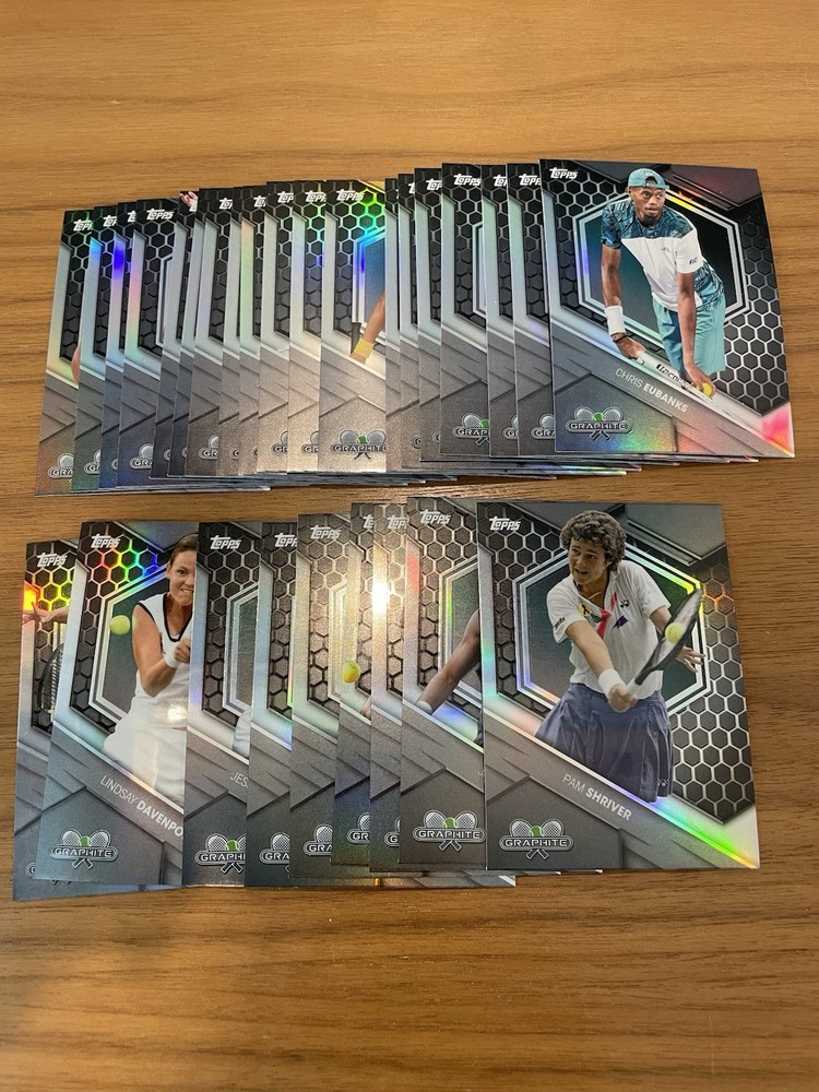 2026 Topps Graphite Tennis Refractors – Pick Your Player or Insert