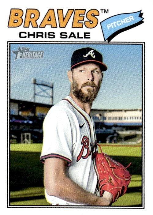 2026 Topps Heritage #278 Chris Sale Atlanta Braves