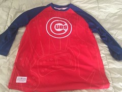 MLB Chicago Cubs 3/4 Sleeve Ltd Edition Shirt by SportsCrate Size Large