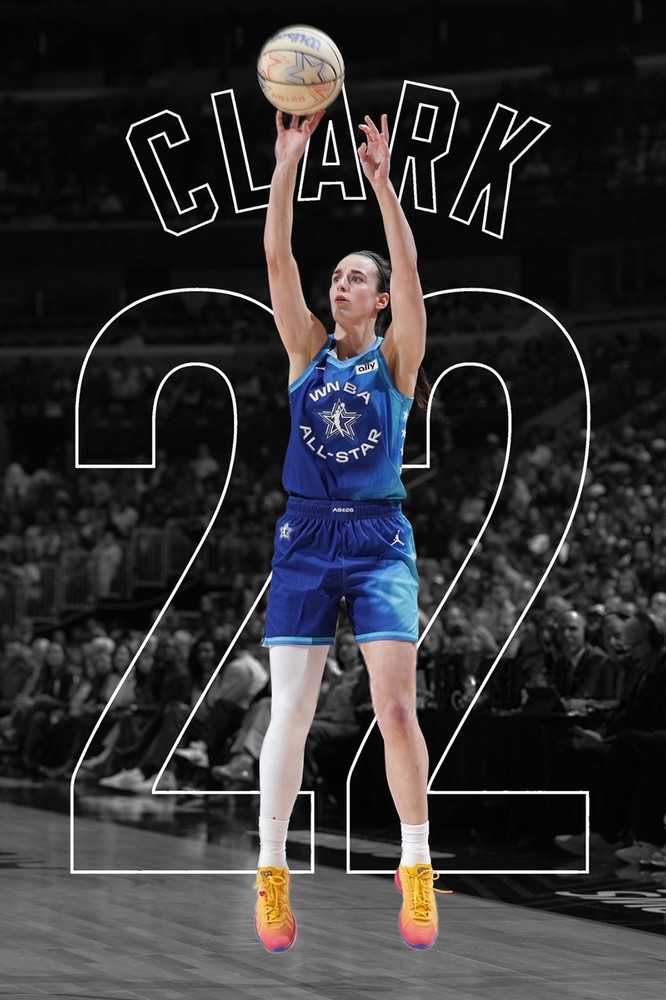 Caitlin Clark 4×6 Glossy Photo Indiana Fever ALL-STAR WNBA GOAT