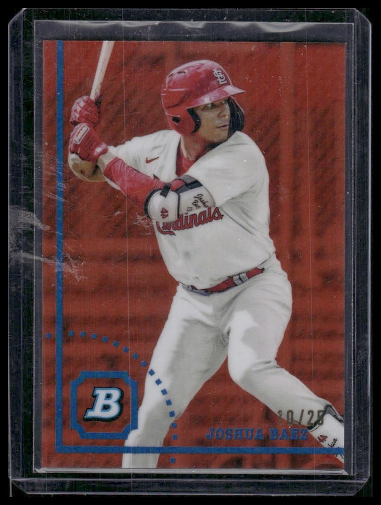 2022 Bowman Heritage #BHPC-71 Joshua Baez Chrome Prospects Orange Refractor #/25