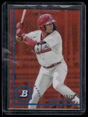 2022 Bowman Heritage #BHPC-71 Joshua Baez Chrome Prospects Orange Refractor #/25