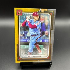 2023 Topps Museum Collection #71 Rhys Hoskins Gold /299 Philadelphia Phillies