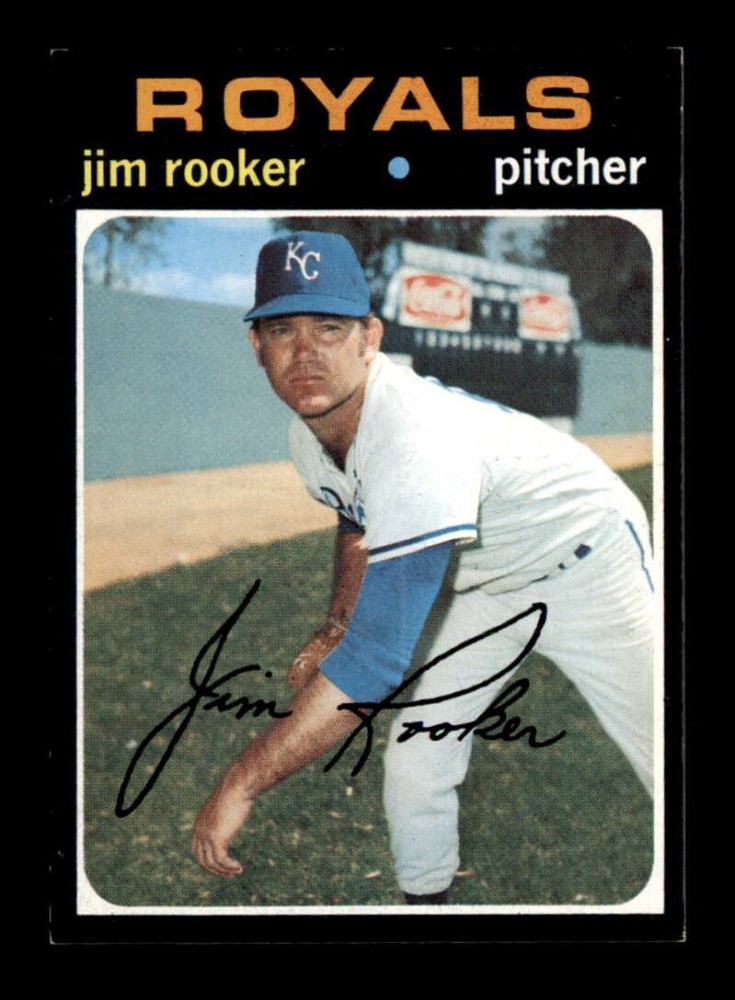 1971 Topps #730 Jim Rooker EXMT/EXMT+ X3618678
