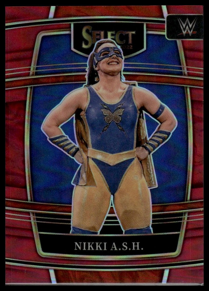 2022 Panini Select WWE Nikki A.S.H. Red Prizms #54 /249