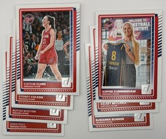 2025 Panini Donruss WNBA Indiana Fever Team Set (7) Caitlin Clark Aliyah Boston