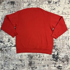 Vintage Iowa State Cyclones Sweatshirt Adult Sz L Red Fruit Of The Loom Stitched