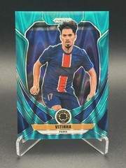 2025 Panini Prizm FIFA Club World Cup #135 Vitinha Teal Seismic Prizms #/49