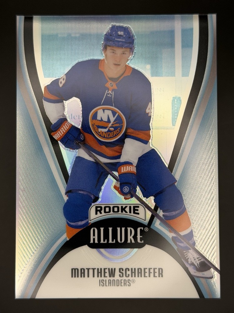 2025-26 Allure Hockey- Matthew Schaefer Extened Rookie No.AR-MS