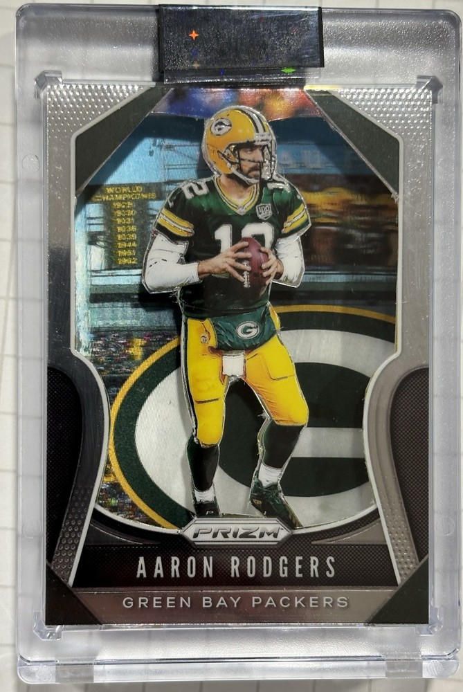 Aaron Rodgers Custom novelty Handmade art Green Bay Packers CARD