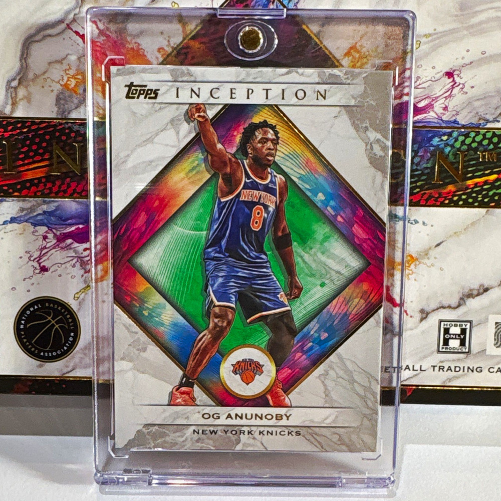Topps 2025-26 Inception OG Anunoby New York Knicks Base Set #84 FINALS