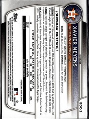 Xavier Neyens 2025 Bowman Draft Chrome Refractor #BDC-2