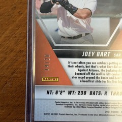 Joey Bart Mosaic RC Partial Rainbow Gold Blue Purple Pink RC /10 /20 /50 /85