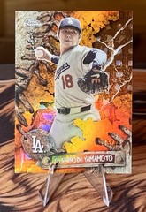 2026 Topps Chrome X Cactus Jack #18 YOSHINOBU YAMAMOTO Orange Refractor 15/25