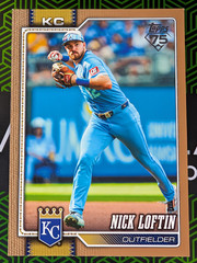 Nick Loftin 2026 Topps Series 2 #452 Gold Parallel 0401/2026 K.C. Royals
