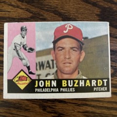 1960 Topps #549 John Buzhardt