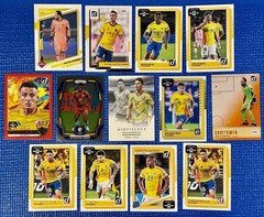Team COLUMBIA Soccer World Cup 13 Card Lot. Optic/Parallel, RC, Diaz Rodriguez