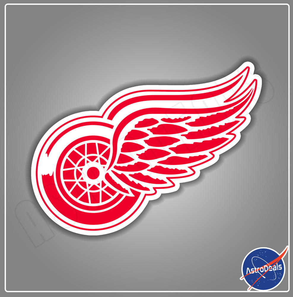 Detroit Red Wings NHL Ice Hockey Logo Sticker Decal *Size: 3&Prime;-12&Prime;*