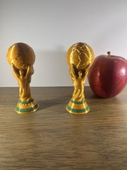 Five (5) FIFA World Cup Replica Trophies – 4 Inches Tall