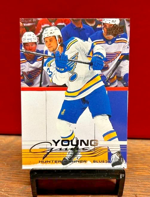 #726 Hunter Skinner 2025-26 Upper Deck Rookie Young Guns St. Louis Blues