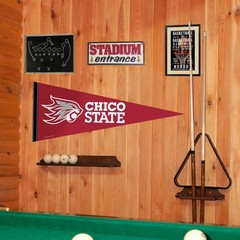 Chico State Wildcats Full Size 12 in X 30 in College NCAA Pennant