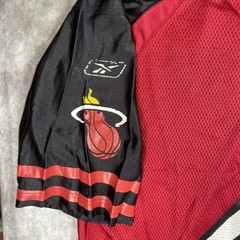 Caron Butler Miami Heat Jersey #4 Away Red Black Nba Adult XL Reebok Mens