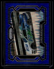 2024 Panini Prizm #79 Chris Buescher Blue Pulsar #/75