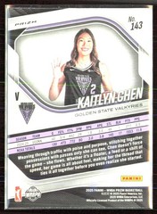 2025 Panini Prizm WNBA #143 Kaitlyn Chen Silver Prizms
