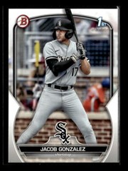 2023 Bowman Draft Paper Jacob Gonzalez Chicago White Sox 1st #BD-167 5 Card Lot