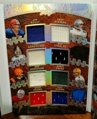 Leaf Spectacular Book Of Heroes QBs Brady Manning Mahomes Montana Marino Young