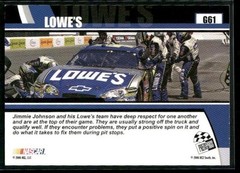 2006 Press Pass Optima #G61 Lowe&rsquo;s Gold #/100