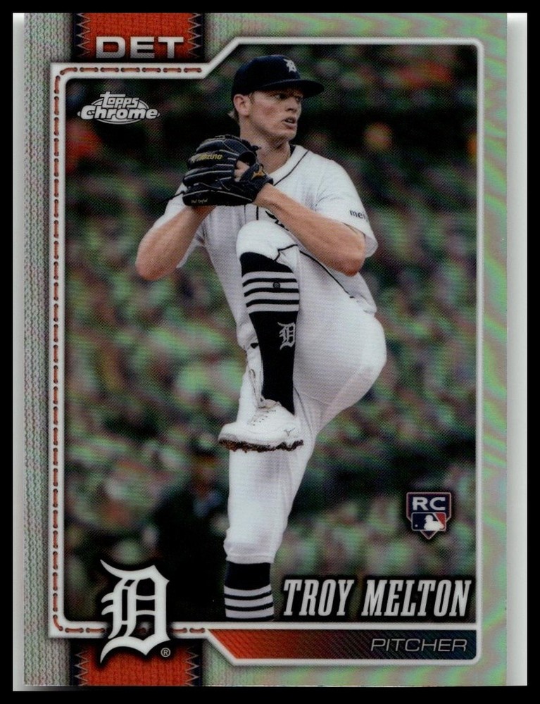 2026 Topps Chrome #202 Troy Melton Prism Refractor