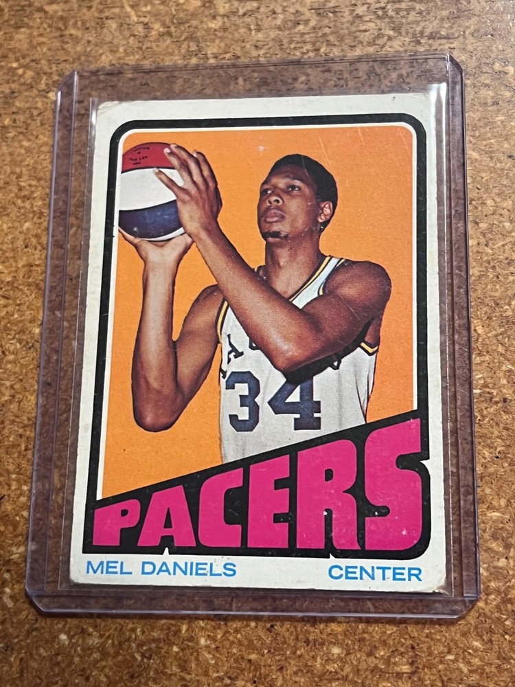 1972-73 Topps Basketball # 200 Mel Daniels