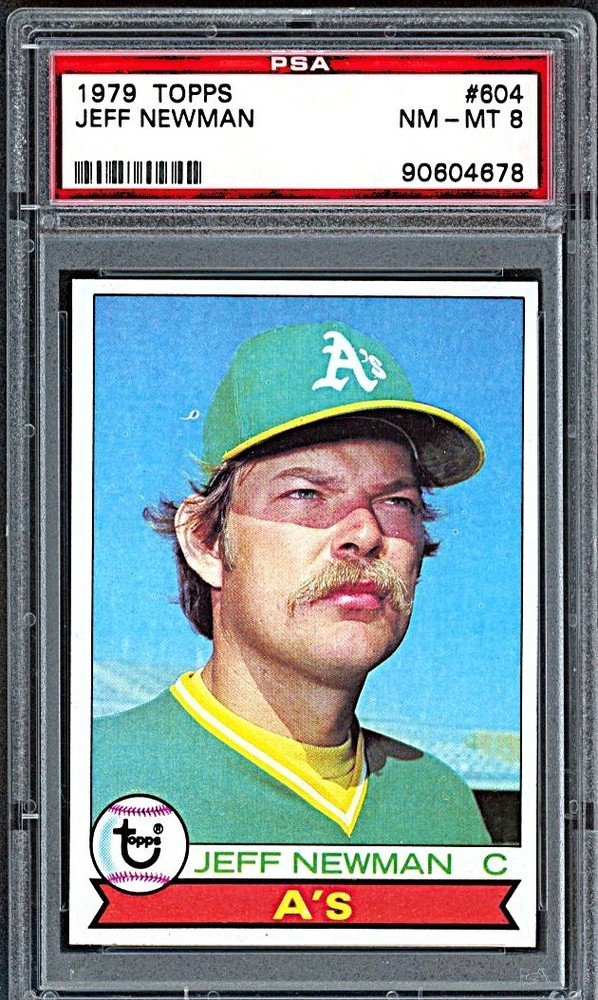 1979 Topps – Jeff Newman #604 PSA 8