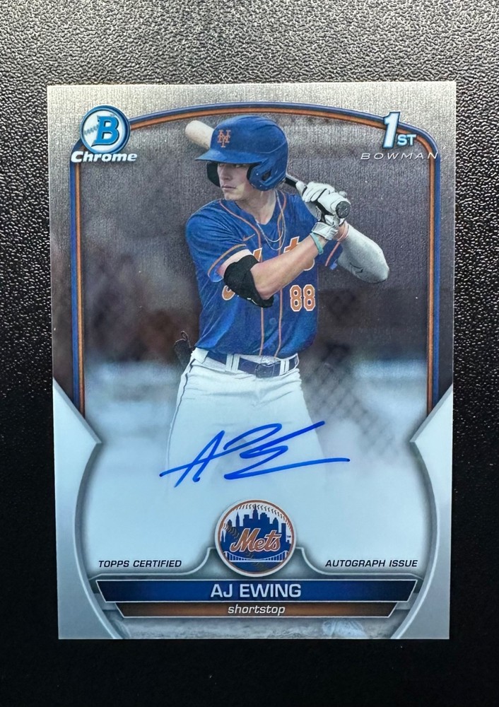 2023 Bowman Draft AJ Ewing Base Autograph #CDA-AE