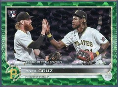 ONEIL CRUZ 2022 Topps Update #US113 Green Foil RC /499 Pittsburgh Pirates