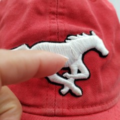 Calgary Stampeders Hat Cap Red Reebok Rbk CFL Football Adjustable Strapback