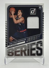 Yanic Konan Niederhauser 2025-26 Donruss Relic Jersey Rookie RC ( Clippers )