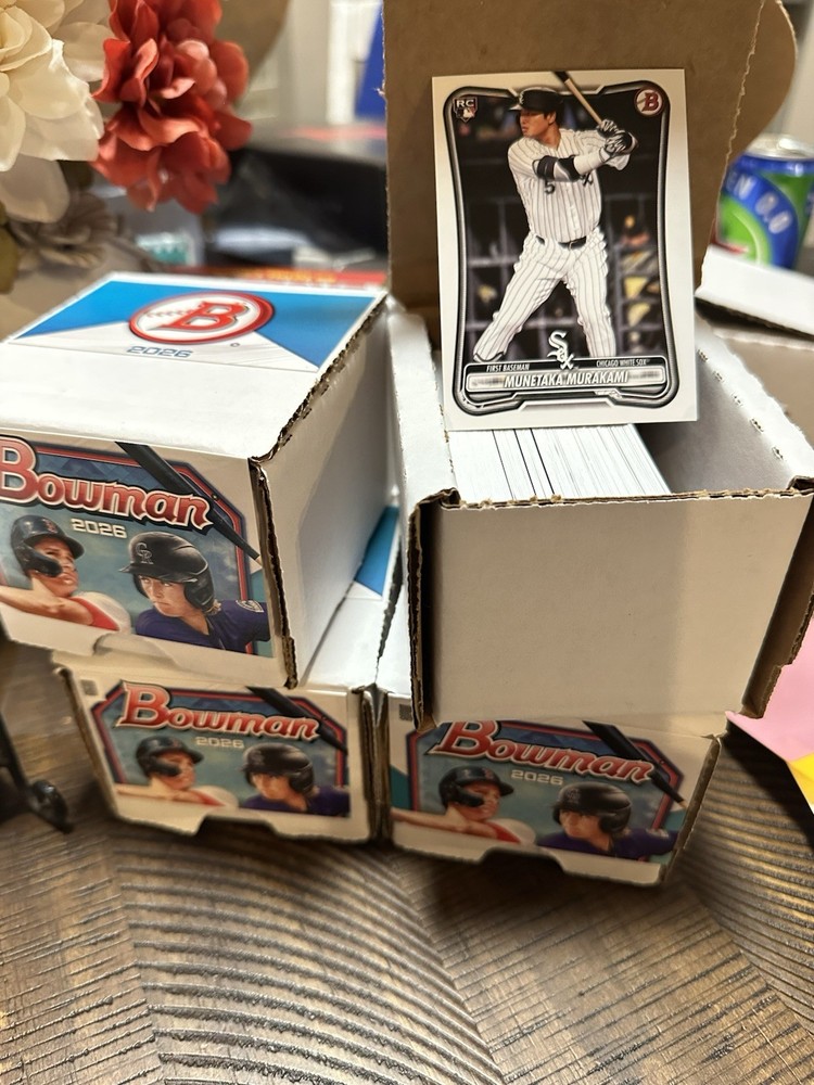 2026 Bowman Complete Base Set 1-100 🔥🔥 Bonus 1 Serial Number Card Added