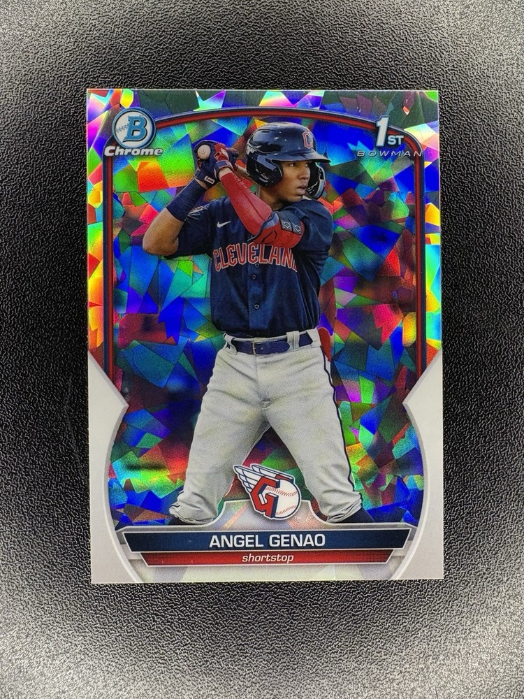 Angel Genao 2023 Bowman – Chrome Prospects#BCP-140 Atomic Refractor (RC) QTY