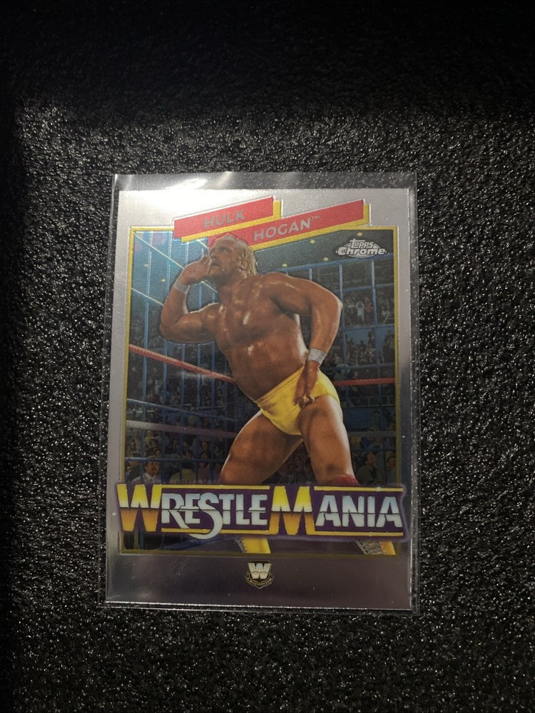2026 Topps Chrome WWE – Wrestlemania Recall Hulk Hogan #WMR-15